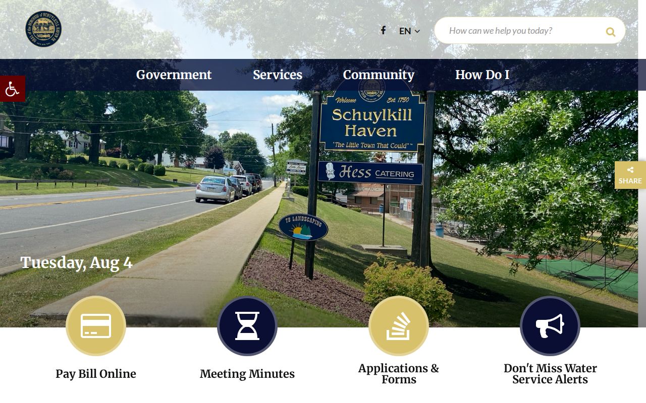 Schuylkill Haven borough source for local criminal records